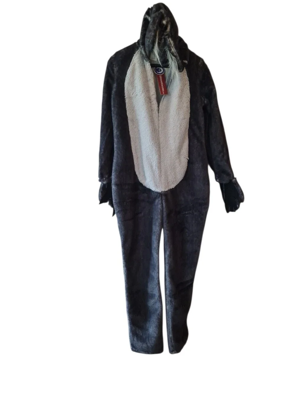 Fun Costumes Kids Halloween Costume Koala Bear Gray Faux Fur Jumpsuit Large